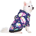 thumbnail image 2 of Haiem Skull mushroom rainbow space for Winter Dog Hoodie Sweatshirts with Pockets Warm Dog Clothes for Small Dogs Chihuahua-Small, 2 of 7