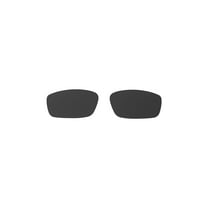 Walleva Black Polarized Replacement Lenses for Oakley Crosslink 53 (OX8027 Series) Sunglasses