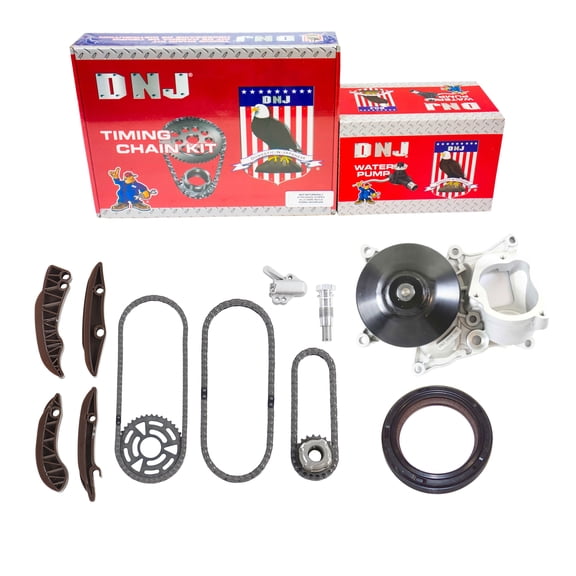 DNJ TK849WP Timing Chain Kit with Water Pump Fits Cars & Trucks 14-15 BMW 3.0L L6 DOHC 24V