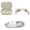 White, variant on onn Trekster Pro Wireless Open-Ear Earphones, Black