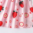 thumbnail image 7 of Ugoldhm Baby Girls Strawberry Print Lace Ruffle Sleeve Dress - Casual Summer A-Line Dress for Infants, 7 of 7