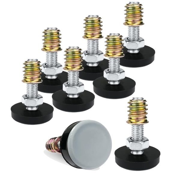 Patas niveladoras para muebles WAFJAMF, base de 20 mm recubierta de PTFE