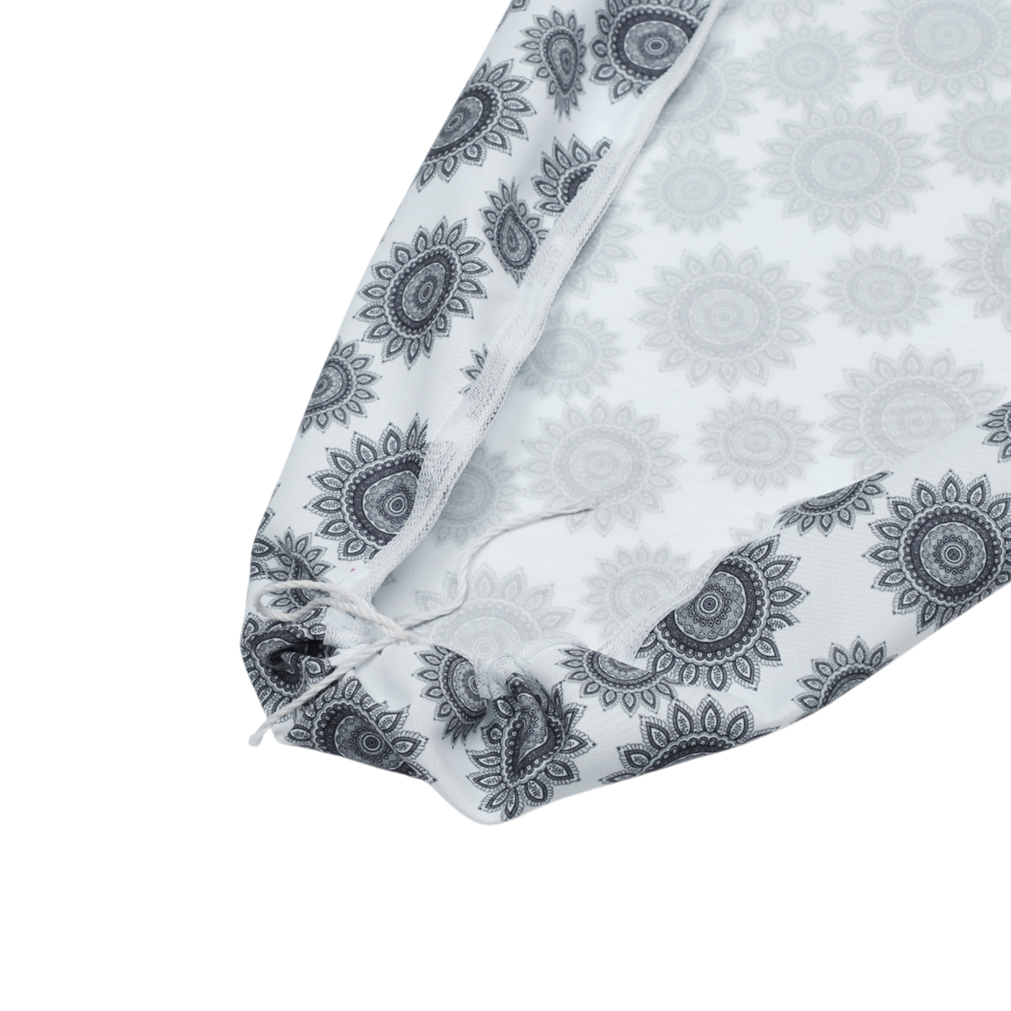 Unique Bargains Durable Ironing Board Cover 1 Piece Standard Gray, White