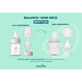 thumbnail image 3 of Evenflo Balance Wide-Neck Anti-Colic Baby Bottles - 9oz, 3 of 7