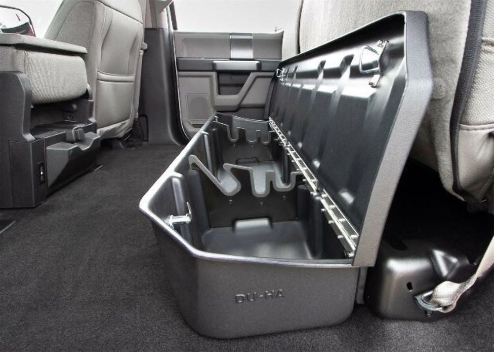 DU-HA DU-HA 20116 Lockbox Underseat Storage / Gun Case - Black 20116