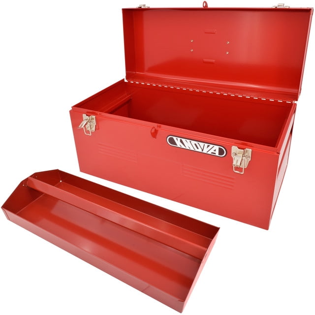 Caja metálica Porta herramientas con bandeja Knova 20