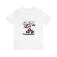 thumbnail image 2 of Christmas Fun Unisex Jersey Short Sleeve Claus Run Trophobic T-Shirt, 2 of 9