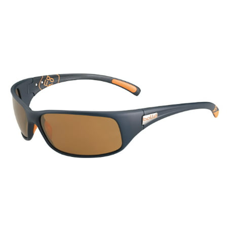 Bolle Recoil Sunglasses - Matte Black/Orange Frame//TLB Dark Lens - 12251