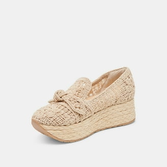 Dolce Vita Lexy Gold Distressed Leather Pointed Toe Kitten Heeled