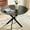 Black-cross legs, variant on Lecut Round Dining Table for 4, Mid Century Modern 42" Round Dining Room Table with MDF Tabletop & Cross Metal Legs, Round Coffee Table for Kitchen, Office, Small Spaces