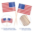 thumbnail image 2 of Miangastore 100Pcs Usa Toothpick for Sandwiches and Appetizers 2.5 Inches Tall Multi Color, 2 of 8