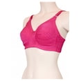 thumbnail image 2 of LAVRA Women's Multi Pack Wireless Bras Full Coverage Non Padded Lingerie Polyester Spandex, 2 of 2