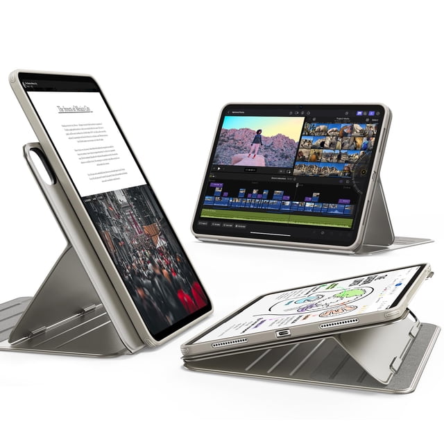 Funda ESR para iPad Pro 13" 2025/2024 con Soporte Giratorio
