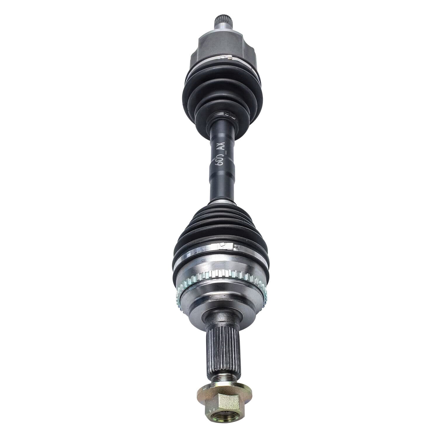 Detroit Axle - Front Left CV Axle for 2007-2014 Ford Edge, 2007-2015 Lincoln MKX, Driver Side CV Axle Shaft Assembly 2008 2009 2010 2011 2012 2013 Replacement