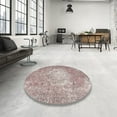 thumbnail image 4 of Ahgly Company Machine Washable Indoor Rectangle Traditional Rose Pink Area Rugs, 4' x 6', 4 of 7