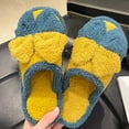 thumbnail image 7 of Puntoco Women'S Fuzzy Slip-On Slippers ,Warm Cozy Lightweight Memory Foam Indoor House Shoes, 7 of 7