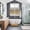Light Brown Grey, variant on Yellow Grey Abstract Kitchen Curtains Window Panels, Gradient Geometric Graffiti Retro Wooden Insulated Window Treatment Curtain, Grommet Curtains for Bedroom/Living Room/Bathroom, 2 Piece 52"Wx63"L