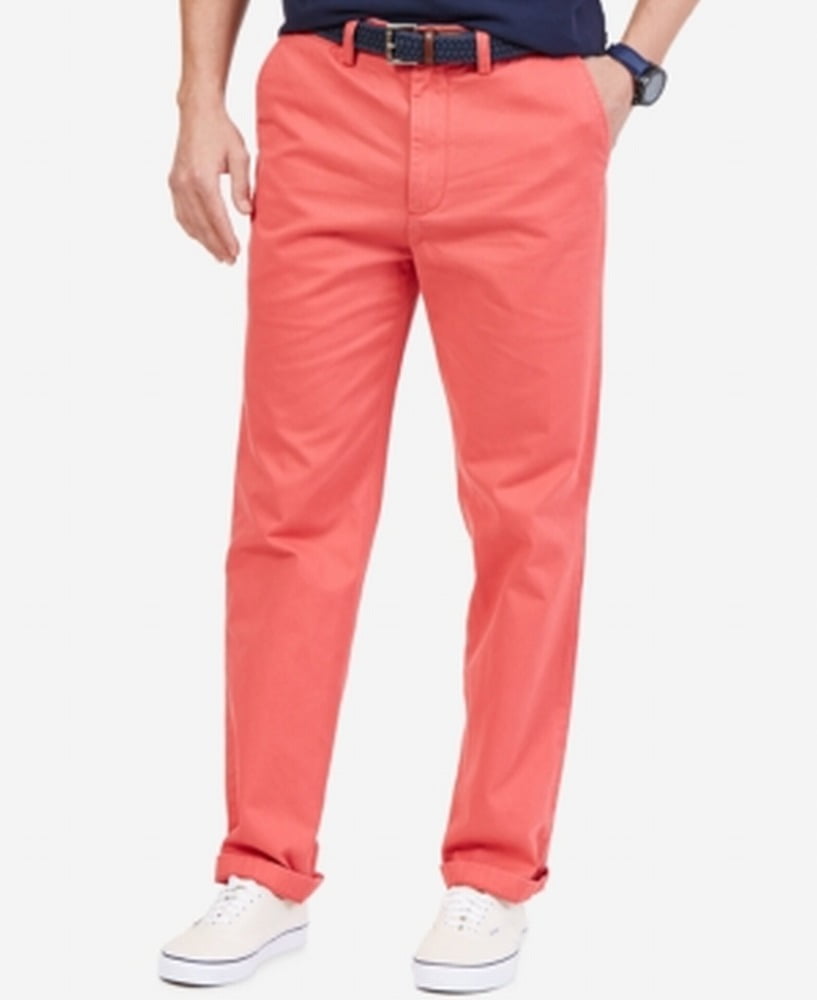 red sailor pants