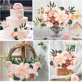 thumbnail image 4 of Artificial Flowers Combo Silk Mix Peony Rose Hydrangea Daisy Fake Spring Flowers w/Stem for DIY Wedding Bouquets Centerpieces Arrangements Table Decor Party Bridal Baby Shower Home Decor, 4 of 5