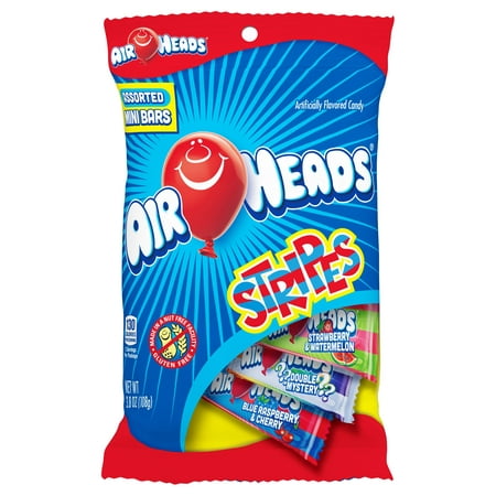 UPC 073390610838 product image for (Pack of 12) Airheads, Striped Mini Bars 3.8 Oz | upcitemdb.com
