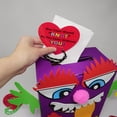 thumbnail image 2 of 4E's Novelty Valentines Bracelets with Cards 48-Pack, Friendship Bracelets for Kids Classroom Gifts, 2 of 8