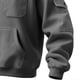 thumbnail image 4 of Ceisia Men Slim Fit Fashion Solid Color Long Sleeve Stand Collar Gift Zipper Casual Daily Party Wear Shirt Top, 4 of 6