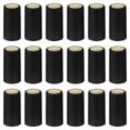 thumbnail image 1 of Unique Bargains Bouchon Rétractable en PVC avec Languette pour Bouteille de Vin, 60 Pcs 30x60mm Film Rétractable Noir, 1 of 5