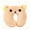 #007-Brown, variant on TanSiDing Cute U Shaped Neck Pillow Ergonomic Support Soft Travel Pillow for Adults Plane Car Office Nap, Plush U Shaped Pillow for Sleeping Relaxation Travel Essentials