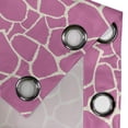 thumbnail image 4 of Ambesonne Giraffe Grommet Curtain, Abstract Animal Skin, 50" x 120", Pink Cream, 4 of 6