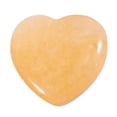 thumbnail image 2 of JHGoosa 20mmX20mmX6mm Natural Crystal Love Ornament Gift Non-Porous Peach Heart Eye Stone Heart-Shaped Pink Crystal Stone, 2 of 5