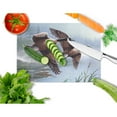 thumbnail image 2 of Caroline's Treasures Geese on the Wing Glass Cutting Board Large, 2 of 2