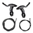 thumbnail image 1 of Accesorios de freno de bicicleta con cable de freno Palancas de freno de bicicleta universales Mango de freno de bicicleta para la mayoría de, 1 of 8