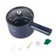thumbnail image 2 of Olla eléctrica para cocinar fideos, compacta, inteligente, para ramen, filetes, huevos y avena. azul, 2 of 9