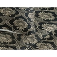 thumbnail image 3 of Ambesonne Ethnic Quilted Bedspread Set 3 Pcs, Floral Damask Illustration, King, Charcoal Grey Eggshell, 3 of 4