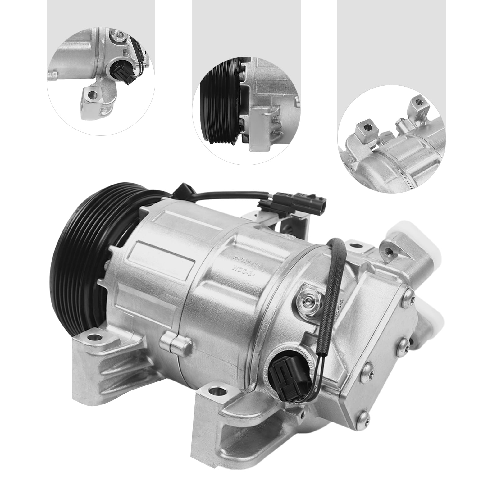 AC Compressor w/Clutch For 2013-2018 Nissan Altima 2.5L SL SV, A/C Compressor CO 29073C, Air Conditioning Compressor