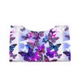 thumbnail image 2 of Kdxio Flying Butterflies Print Tissue Box Cover,Modern PU Leather Rectangular Tissue Box Holder for Bathroom Living Room Bedroom Office Desk Car Home, 2 of 9