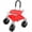 Red, variant on solautey Garden Rolling Work Seat Cart with Wheels, Height Adjustable Rolling Garden Cart, 360 Degree Swivel Wagon Scooter with Tool Tray for Patio, Yard, and Outdoors, Red