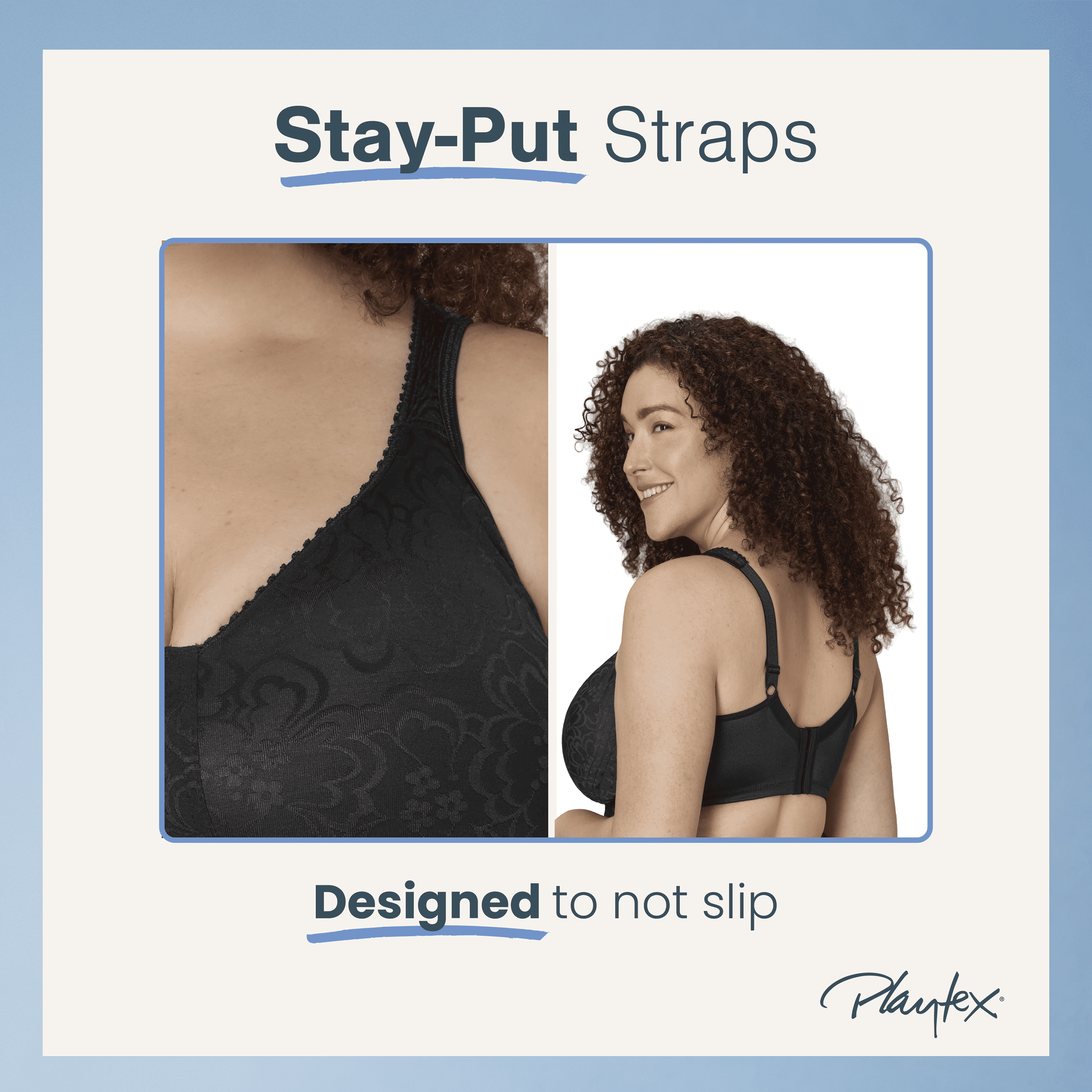Playtex Women's 18 Hour Ultimate Lift & Support Smoothing Wireless Bra - Moisture-Wicking