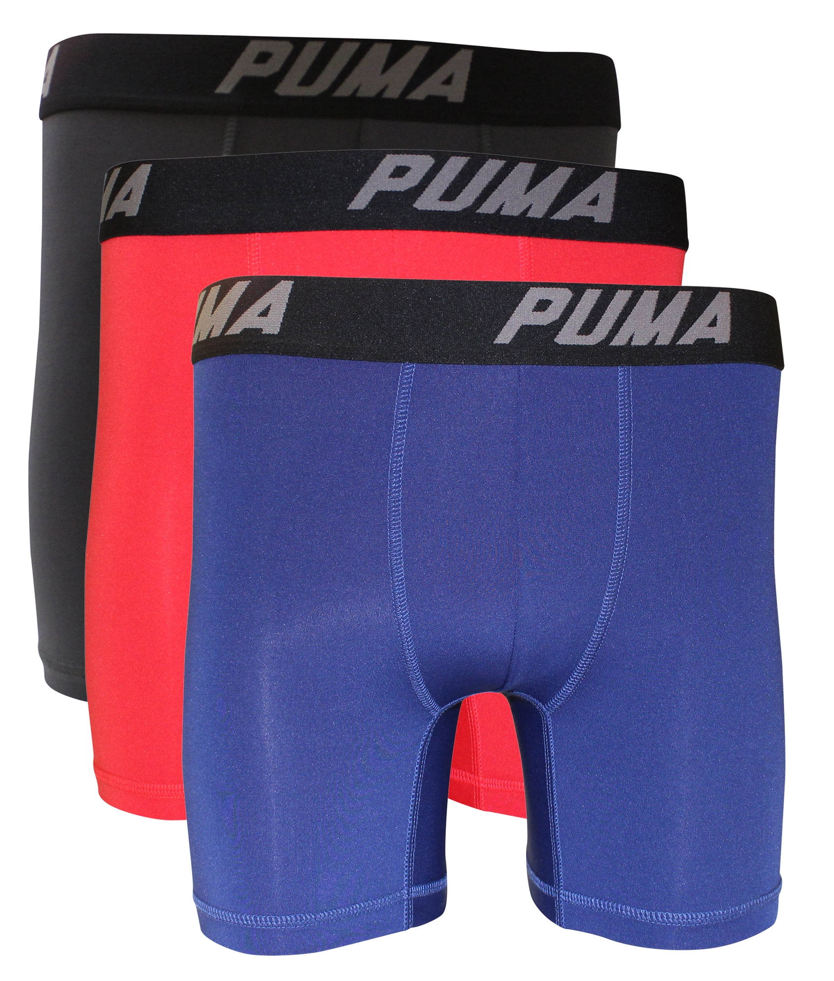 PUMA Puma Men's 3Pack PMTBB 3Pack Boxer Brief Sport Stretch
