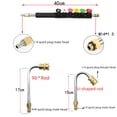 thumbnail image 5 of 9-Piece Stainless Steel Pressure Washer Extension Wand Kit with 1/4 Inch Quick Connect, 4000 PSI Max, Lightweight Design (<2.5kg), Durable Stainless Steel & Engineering Plastic Construction for, 5 of 5