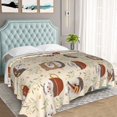 thumbnail image 3 of Hedgehogs Throw Blanket Lightweight Warm Flannel Fleece Blankets Cozy Soft Air Conditioning Blanket Gift for Women Men Girls Boys 60"x50", 3 of 6