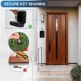 thumbnail image 4 of Upgraded Wall Mount Key Safe Box with 4 Digit Combination Lock and Backup Key for Secure Weatherproof Storage of Keys and Valuables, 4 of 8