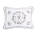 thumbnail image 4 of Modern Heirloom Collection A134C08PRNFS Gwen Quilt Set, White & Lavender - King Size - 3 Piece, 4 of 4