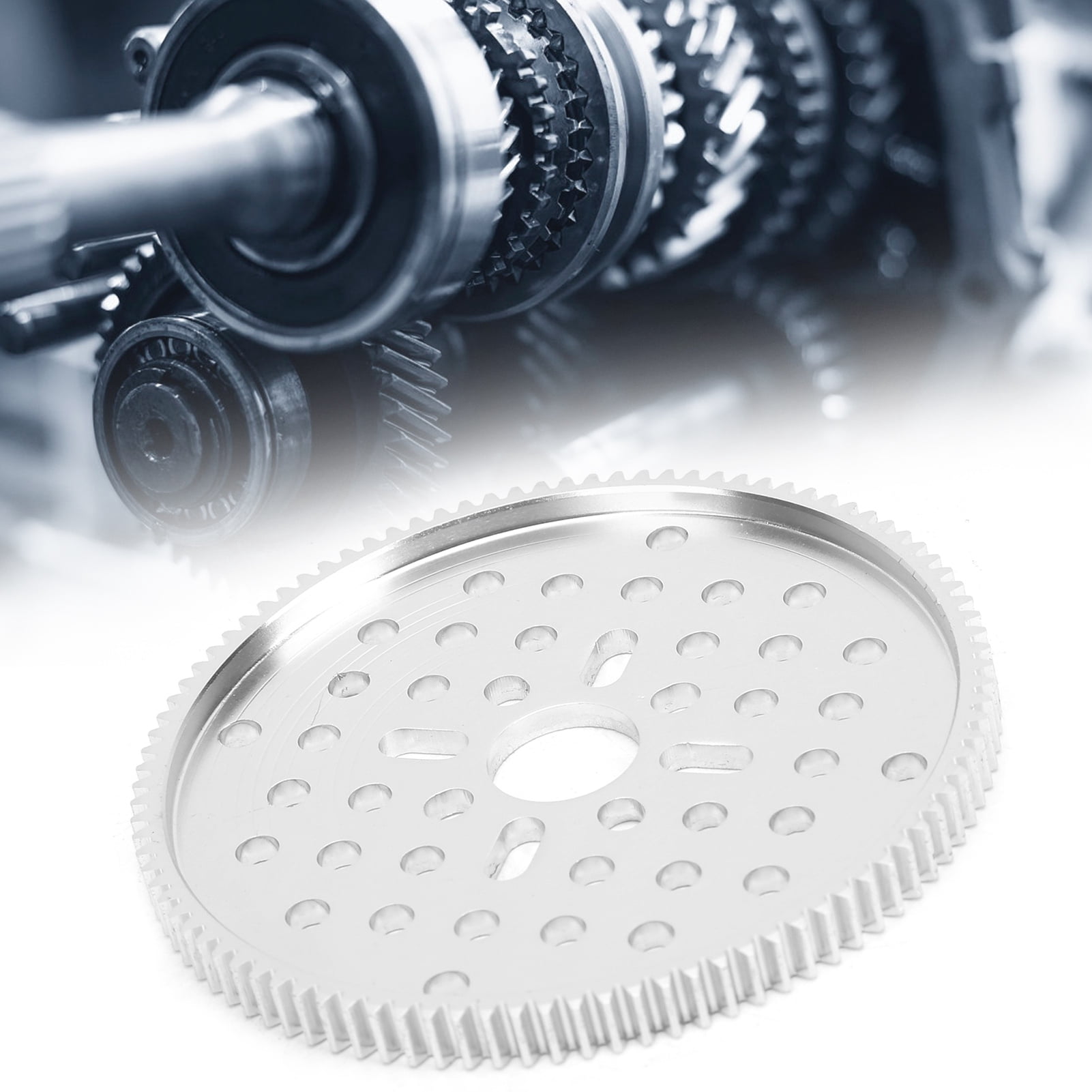 Spur Spur Gear 96 Tooth Aluminum Cylindrical Mod 0.8 14mm Center