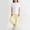 Orange, variant on Girl 2-Piece Solid Color Round Neck Short Sleeved Top, Elastic Pants, Casual Fashion Set Sizes 1-12