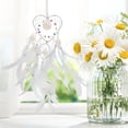 thumbnail image 3 of KAKOWELY 10pcs Heart Shaped Metal Craft Rings for DIY Dream Catcher and Macrame Projects Hear Wire Hoops for Crafts Heart Shape Hoop,3.94X"X3.94"X0.39", 3 of 4
