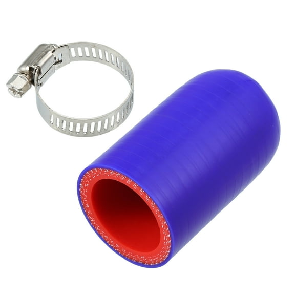 Unique Bargains 1 Set 28mm 1.10" ID Car Silicone Coolant Cap Intake Vacuum Hose End Plug Car Coolant Heater Blue