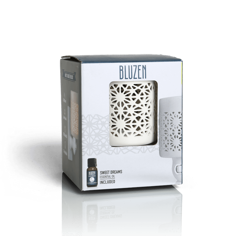 BLUZEN Webbed Plug-In Oil Warmer + 5mL Essential Oil - Walmart.com
