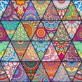 thumbnail image 3 of Triangle Pattern Wallpaper Peel-and-Stick - 25"W x 125"H, 3 of 3