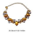 thumbnail image 3 of EGNMCR Adjustable Crystal Rhinestone Pet Necklace Bling Pet Jewelry For Small Medium Dogs Cats Wedding Party Holiday Pet Accessory Cute Gift For Pet Lovers Stone pets necklace, 3 of 6